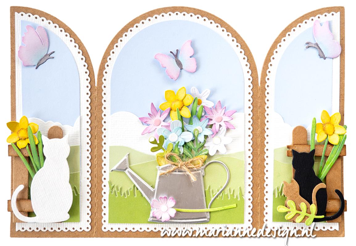 LR0889 Metal Die Marianne Design Creatables Cats & Kittens