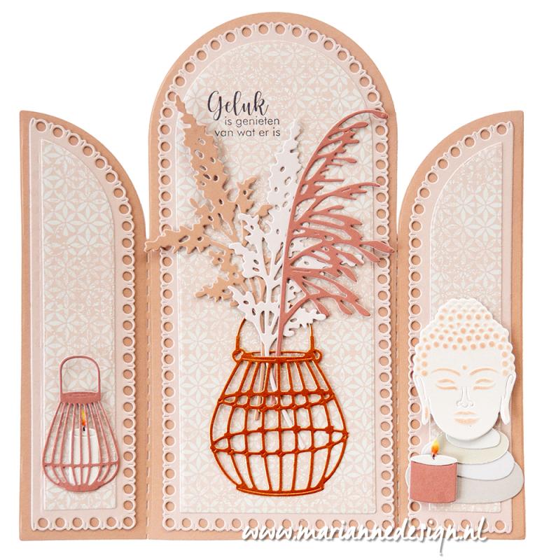 LR0903 Metal Die Marianne Design Creatables-Tiny's Feather grass