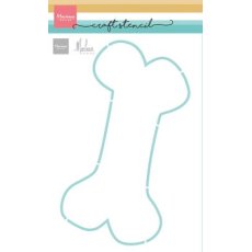 PS8181 Marianne Design - Mask stencil - Dog Bone by Marleen