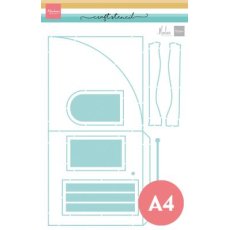 PS8185 Mask Marianne Design - A4 - Create a room by Marleen