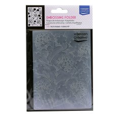 100605-017 Vaessen Creative • Embossing Folder 10,7x14,6cm-Dandelion