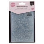 100605-018 Vaessen Creative • Embossing Folder 10,7x14,6cm-Vine Patron