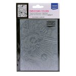 100605-034 Vaessen Creative • Embossing Folder 10,7x14,6cm- Passport