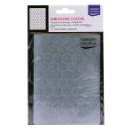 100605-037 Vaessen Creative • Embossing Folder 10,7x14,6cm- Honeycomb