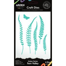 ACSCD0001 Maker Series Craft Dies - Fern Valley (6pcs) 