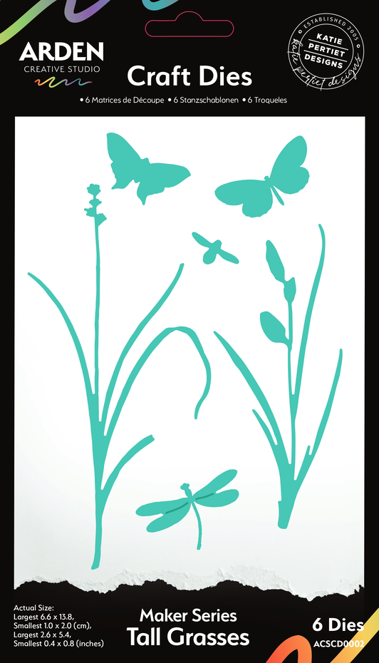 ACSCD0002 Maker Series Craft Dies - Tall Grasses (6pcs)