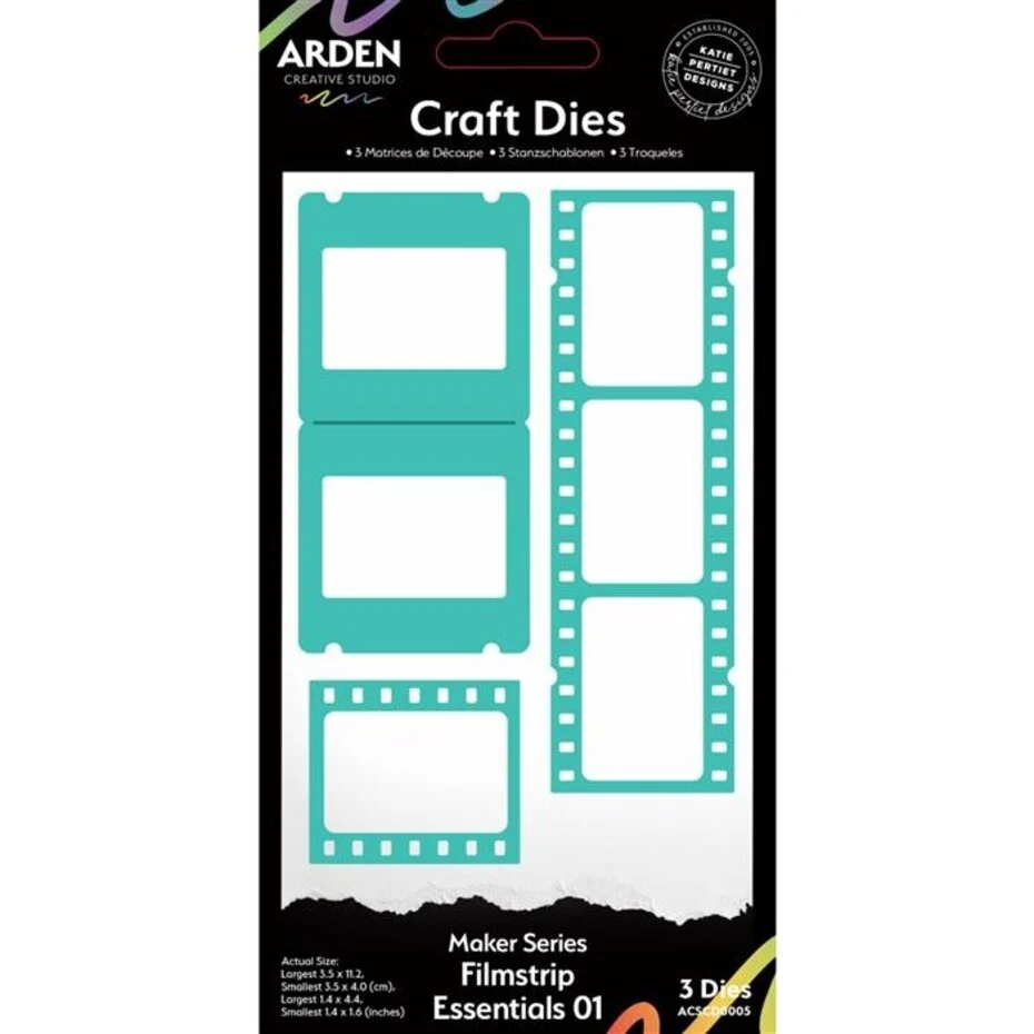 ACSCD0005 Maker Series Craft Dies - Filmstrip Essentials 01