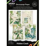 ACSDP0001 Hidden Creek 5x7 Inch Decoupage Paper 