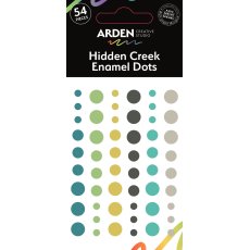 ACSED0001 Hidden Creek Enamel Dots (54pcs) 