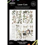 ACSLC0002 Vintage Makers Laser Cuts (90pcs)