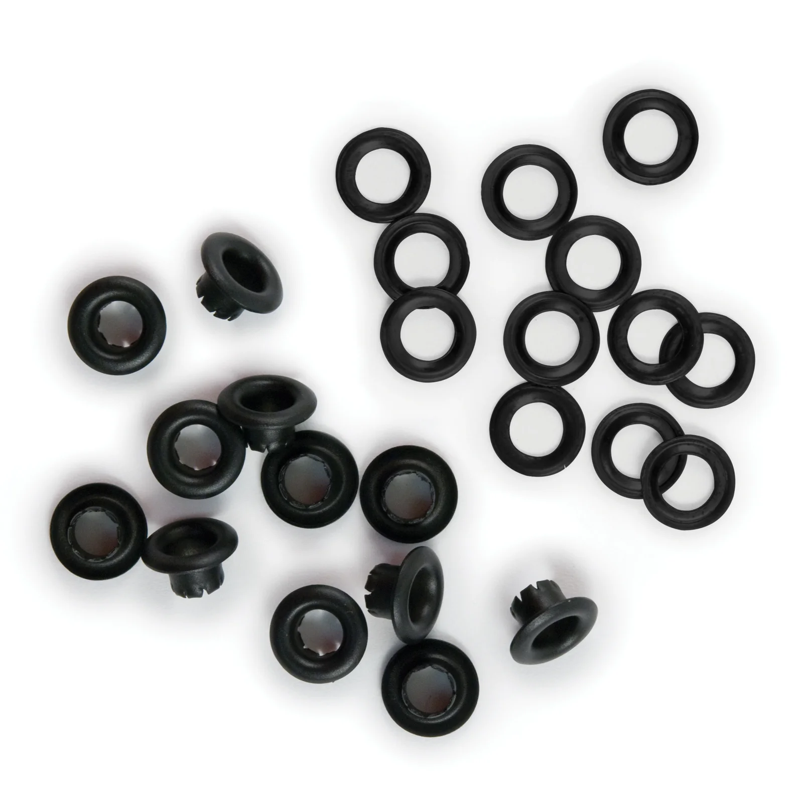 42219-8 Wide Eyelets Nity - black