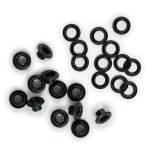 42219-8 Wide Eyelets Nity - black