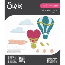666830   Sizzix • Framelits Die Set 16pcs Up and Away nr2 by Catherine Pooler