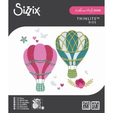 666834   Sizzix • Thinlits Die Set 15pcs Floating Fancy by Catherine Pooler