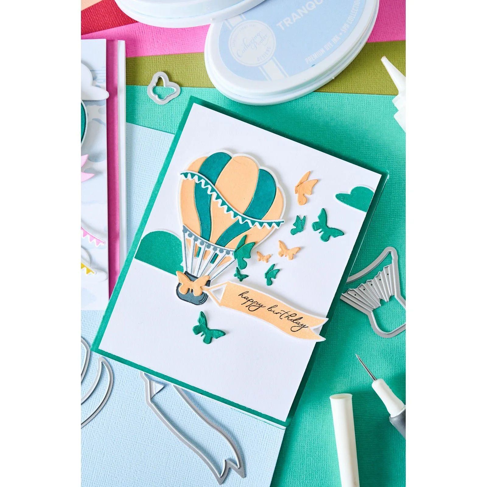 666834 Sizzix • Thinlits Die Set 15pcs Floating Fancy by Catherine Pooler
