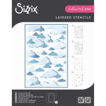 666835- Layered A6 Stencils 4pcs In the Clouds by Catherine Pooler