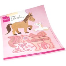 COL1568 Dies Marianne Design Collectables -Eline's Horses