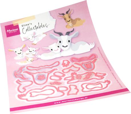 COL1570 Dies Marianne Design Collectables -Eline's Goat family
