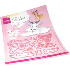 COL1570 Dies Marianne Design Collectables -Eline's Goat family
