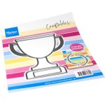 CR1692 Metal Die Marianne Design - CrafTables - Trophy XL + CR1371