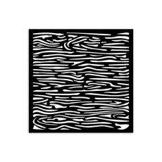 KSTDS46 Stamperia Silent Sea Village Thick Stencil 12x12cm Wood Pattern 