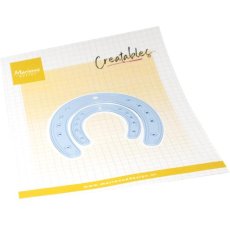 LR0907 Metal Die Marianne Design Creatables -Horseshoes