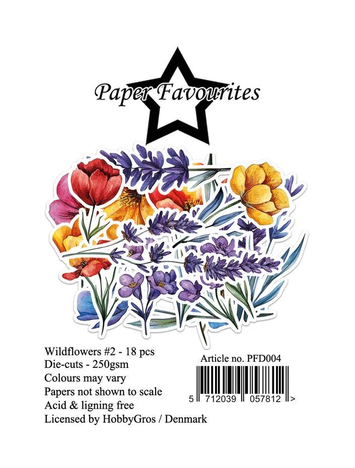 PFD004 Die-cuts Marianne Design -Wildflowers #2