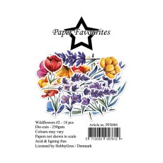 PFD004 Die-cuts  Marianne Design -Wildflowers #2