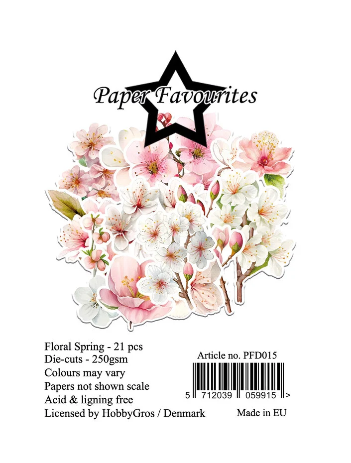 PFD015 Die-cuts -Floral Spring