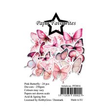 PFD016 Die-cuts  - Pink Butterfly