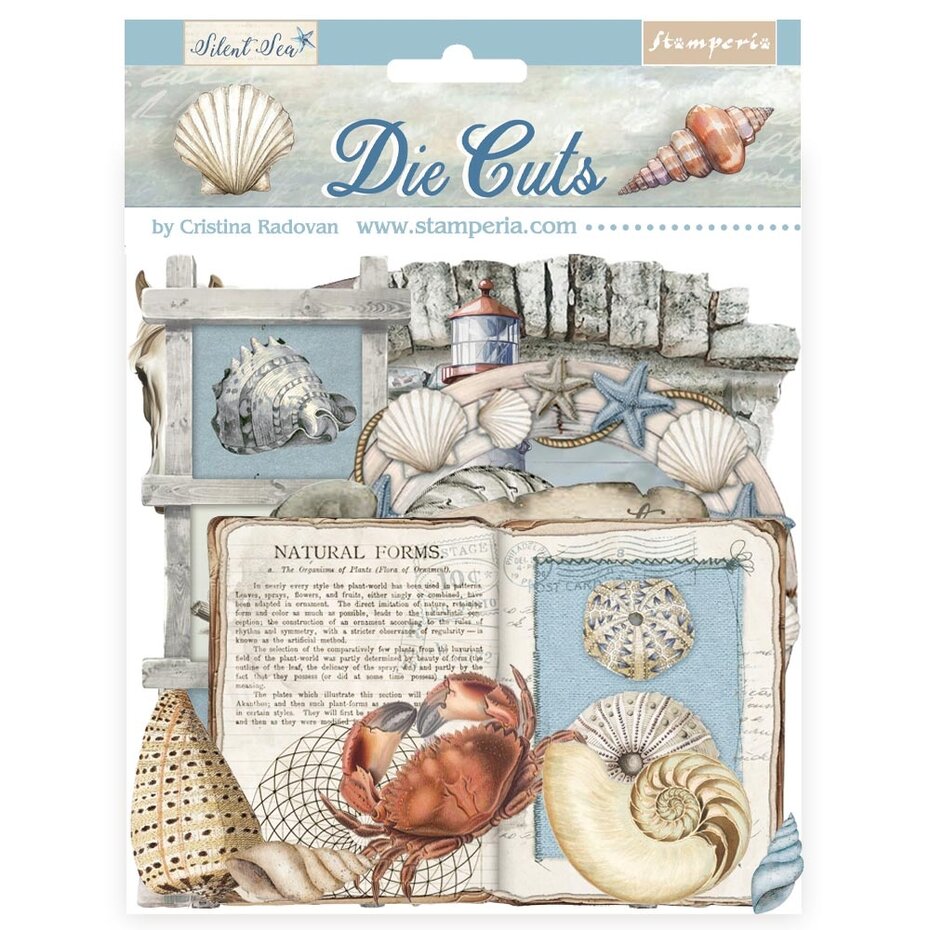 DFLDC115 Silent Sea Die Cuts Assorted (37pcs)