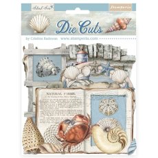 DFLDC115 Silent Sea Die Cuts Assorted (37pcs)