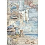 DFSA41026 Silent Sea A4 Rice Paper Landscape
