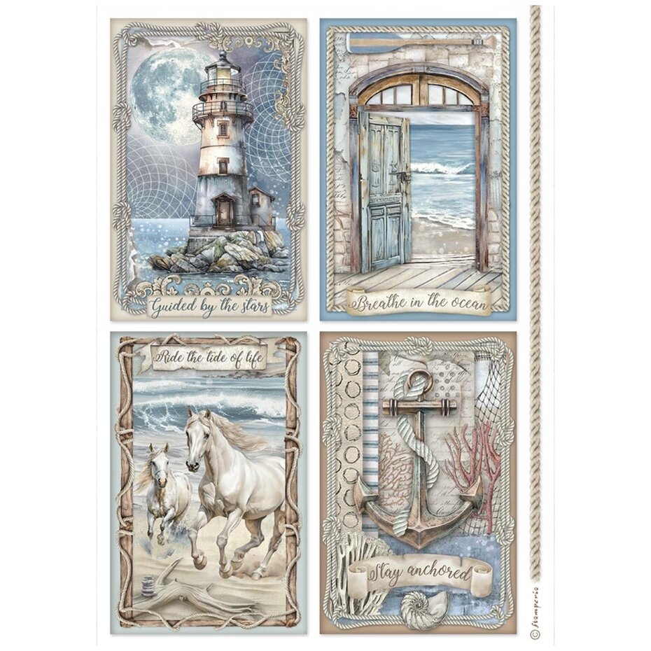 DFSA4XSL Silent Sea A4 Rice Paper Selection (6pcs)
