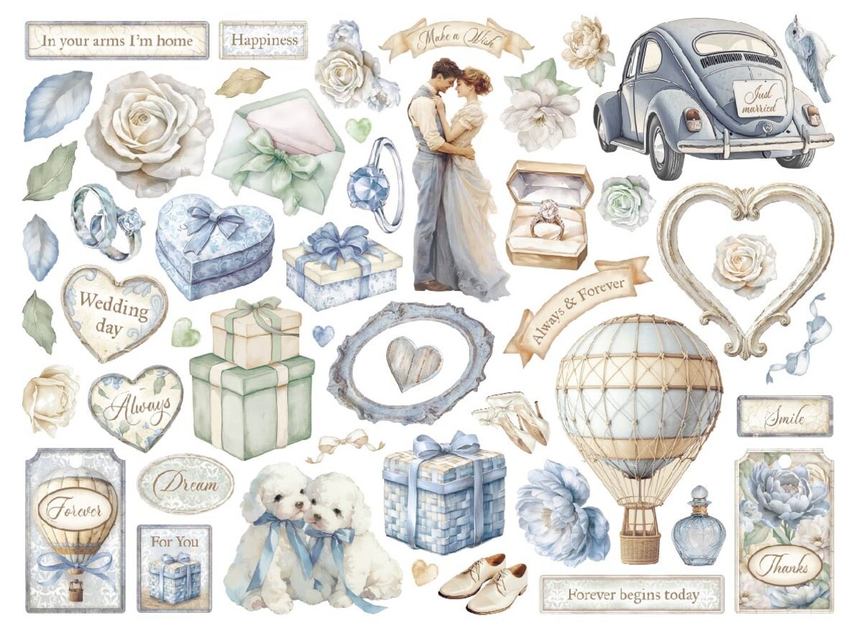 DFLDC116 Timeless Die Cuts Assorted (50pcs)