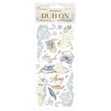 DFLRB161  Timeless Rub-On 10,16x21,6cm-Letters 
