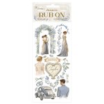 DFLRB162 Timeless Rub-On 10,16x21,6cm-Wedding