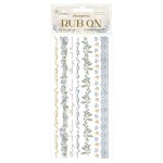 DFLRB165 Timeless Rub-On 10,16x21,6cm-Stripes