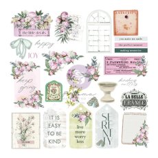 PM671242 Serene Petals Ephemera Garden Tags (50pcs) 