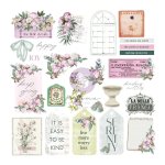 PM671242 Serene Petals Ephemera Garden Tags (50pcs)