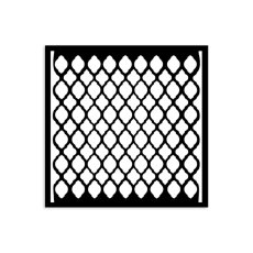 KSTDS48 Stamperia Timeles Thick Stencil 12x12cm Net Texture