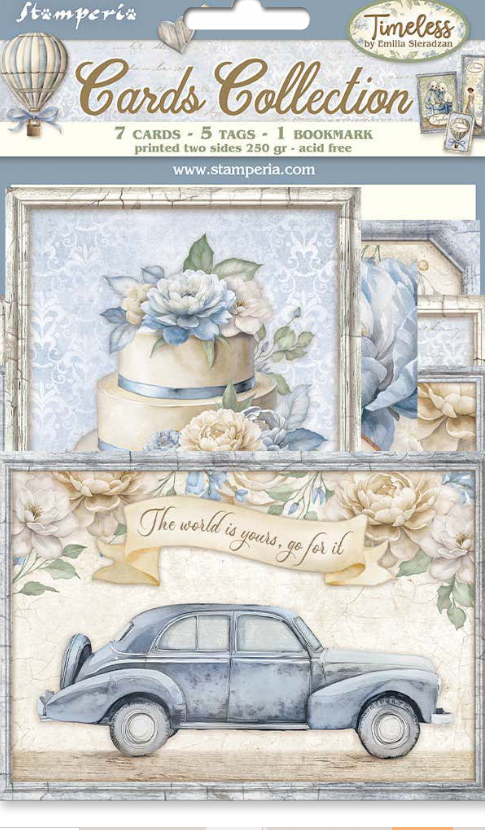 SBCARD30 Cards Collection Timeless - Stamperia