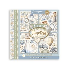 SBSTK02  Stamperia  Timeless  Stickers (4pcs) 