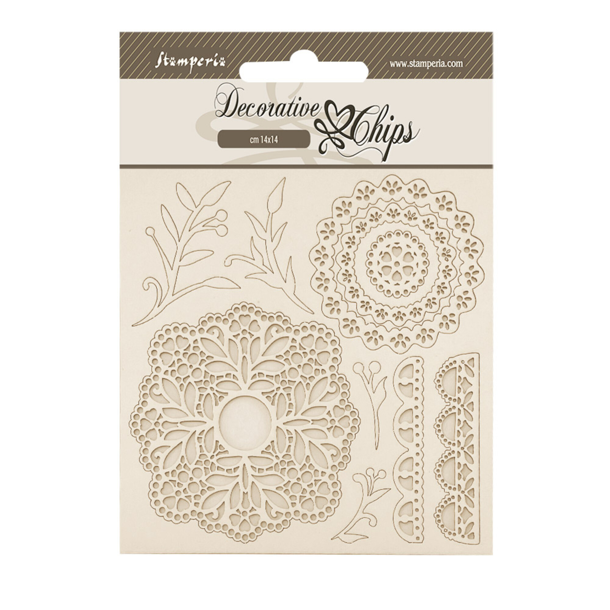 SCB265 Timeless Decorative Chips Lace