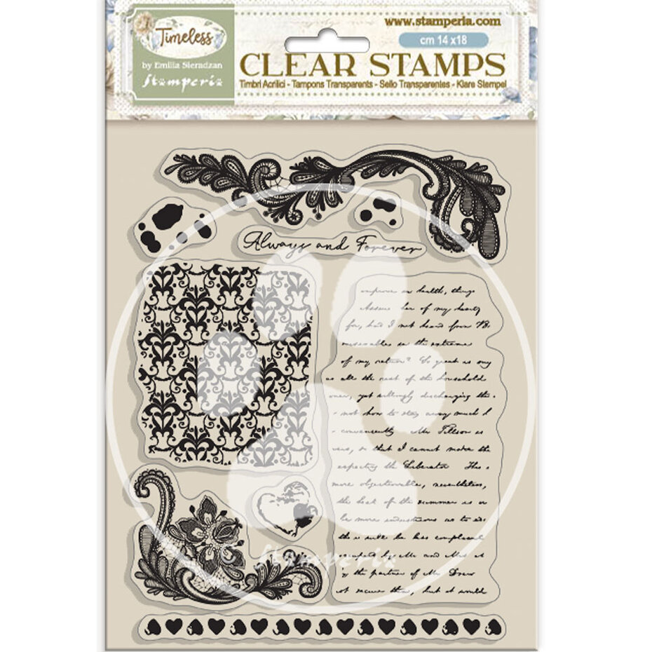 WTK220 Timeless Clear Stamps Backgrounds