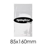 23985 Cello bag 85x160mm + 30mm 100 pca