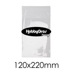 23995 Cello bag 120x220mm + 30mm 100 pca