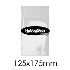 23999 Cello bag 125x175mm + 30mm 100 pca