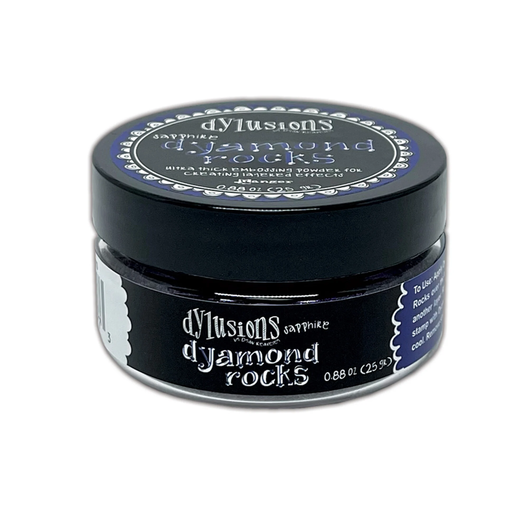 DYM89773 Embossing powder Dylusions Dyamond Rocks SAPPHIRE 25g