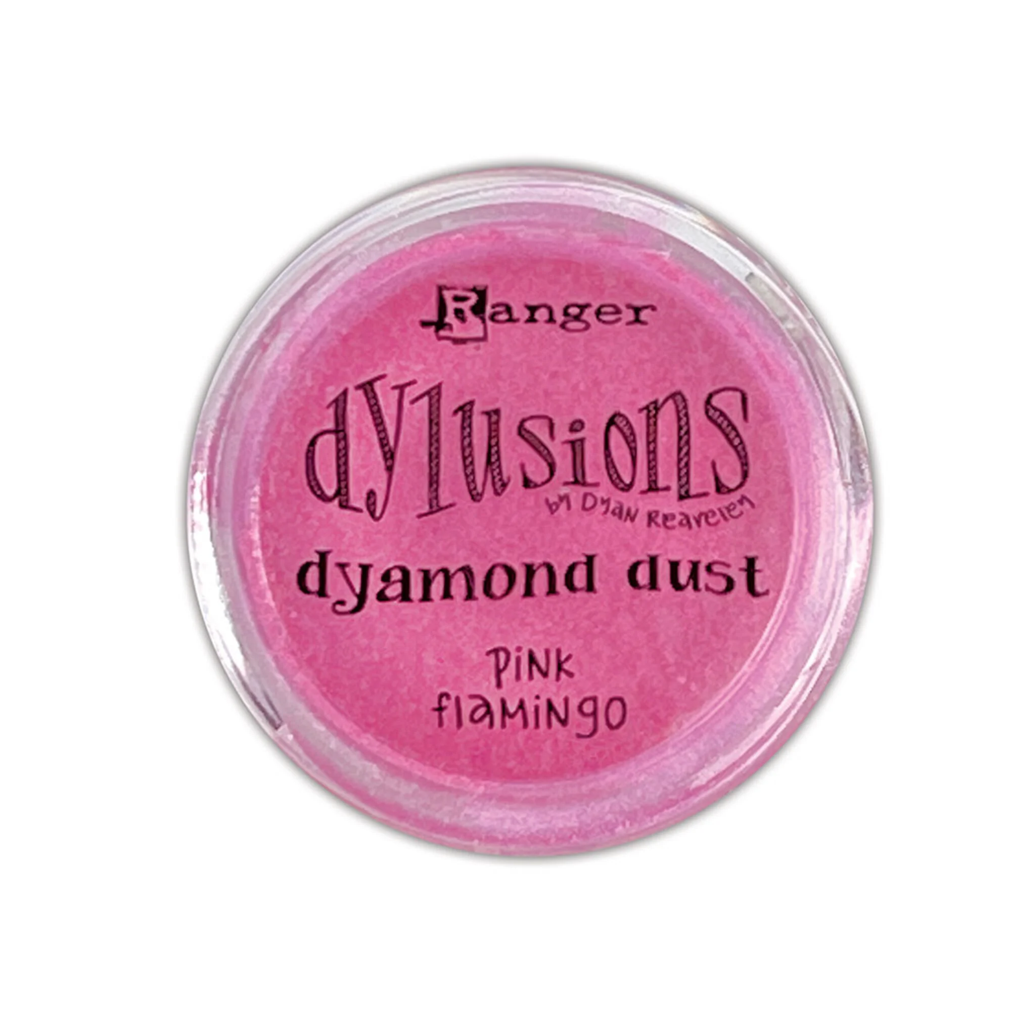 DYM83832 Dylusions Dyamond Dust Pink Flamingo